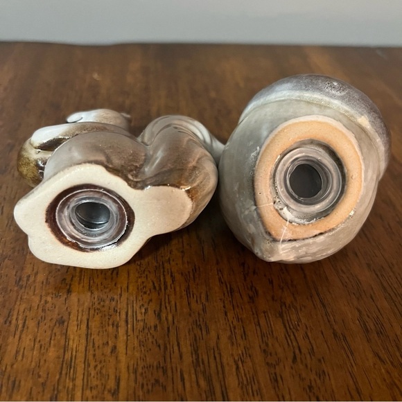 vintage squirrel and acorn salt and pepper shaker set. - Picture 6 of 9
